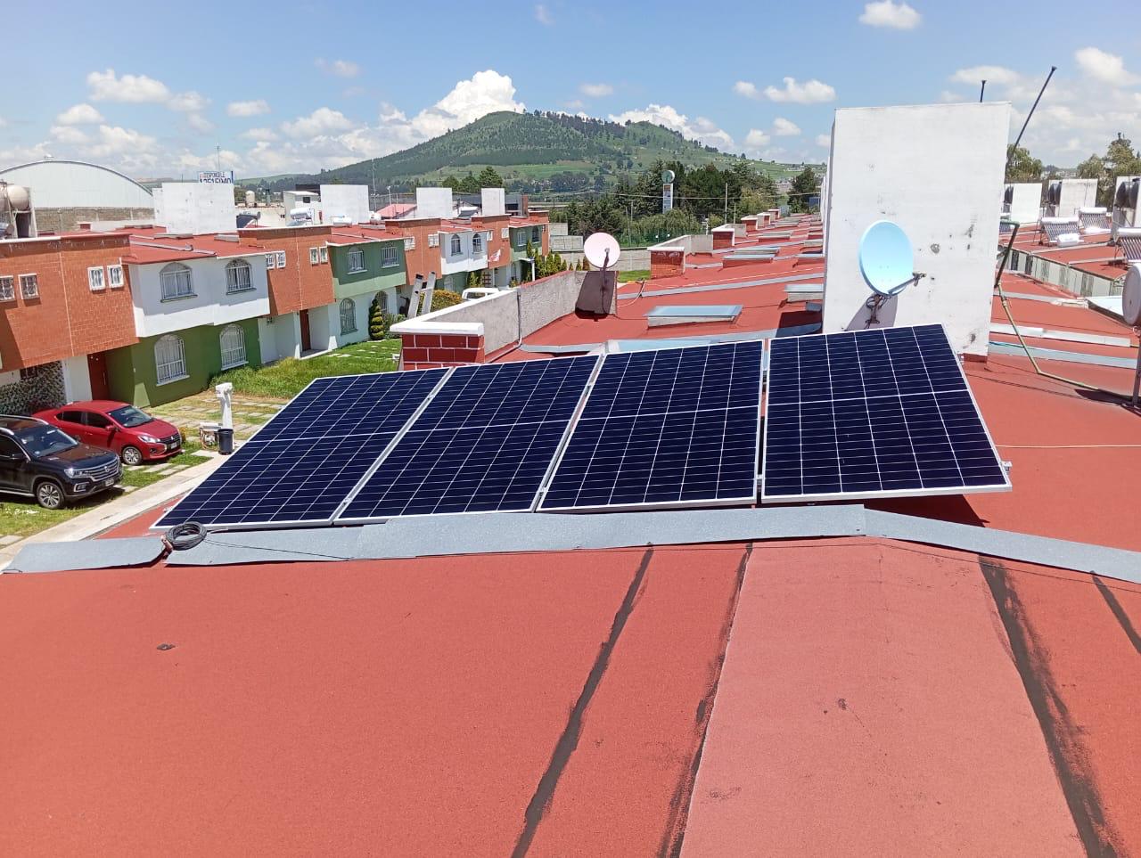 Instalación solar en vivienda