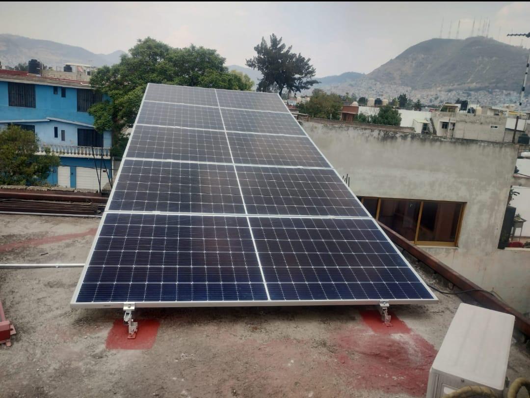 Paneles solares para vivienda residencial